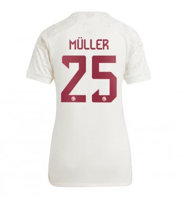 Bayern Munich Thomas Muller #25 Tercera Equipación Mujer 2023-24 Manga Corta